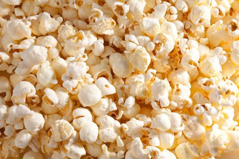 Close-up of popcorn